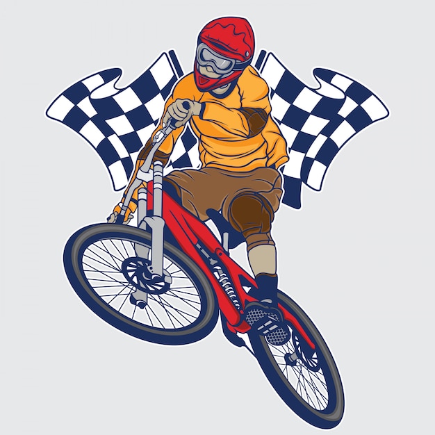 Free Free 135 Free Vector Mountain Bike Svg SVG PNG EPS DXF File
