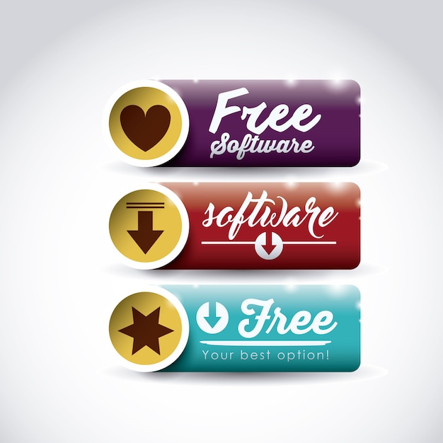 Download software design | Premium Vector