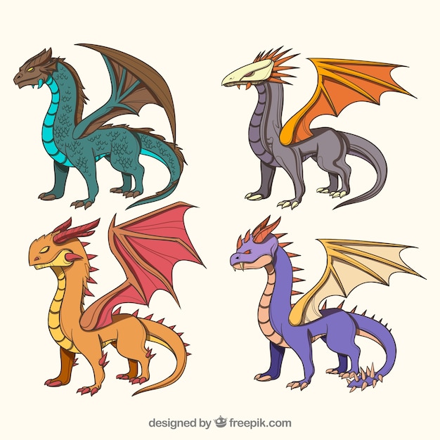 Dragon character collection