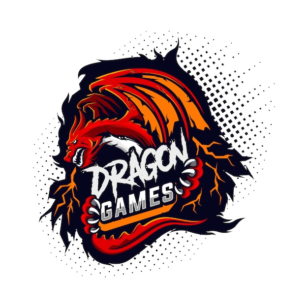 Download Free Dragon Gaming Logo Premium Vector Use our free logo maker to create a logo and build your brand. Put your logo on business cards, promotional products, or your website for brand visibility.