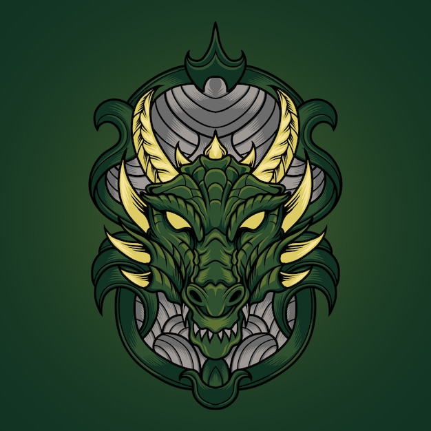 Dragon Head SVG Files