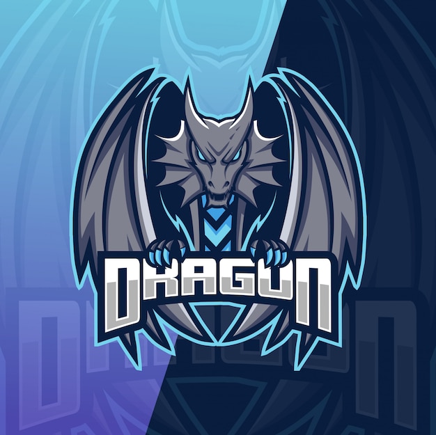 Download Free Dragon Mascot Esport Logo Premium Vector Use our free logo maker to create a logo and build your brand. Put your logo on business cards, promotional products, or your website for brand visibility.