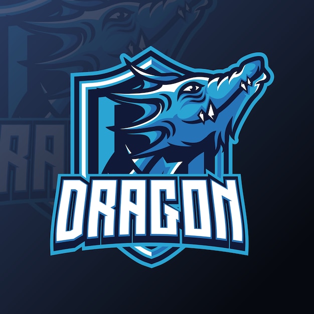 Download Free Dragon Mascot Gaming Logo Design Template For Esport Premium Vector Use our free logo maker to create a logo and build your brand. Put your logo on business cards, promotional products, or your website for brand visibility.