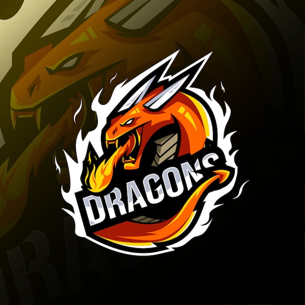 Download Free Dragon Mascot Logo Template Premium Vector Use our free logo maker to create a logo and build your brand. Put your logo on business cards, promotional products, or your website for brand visibility.