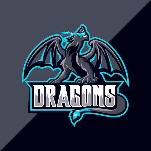 Download Free Dragon Sport Mascot Logo Premium Vector Use our free logo maker to create a logo and build your brand. Put your logo on business cards, promotional products, or your website for brand visibility.