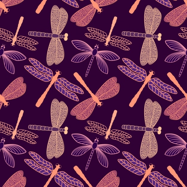 Dragonfly pattern design