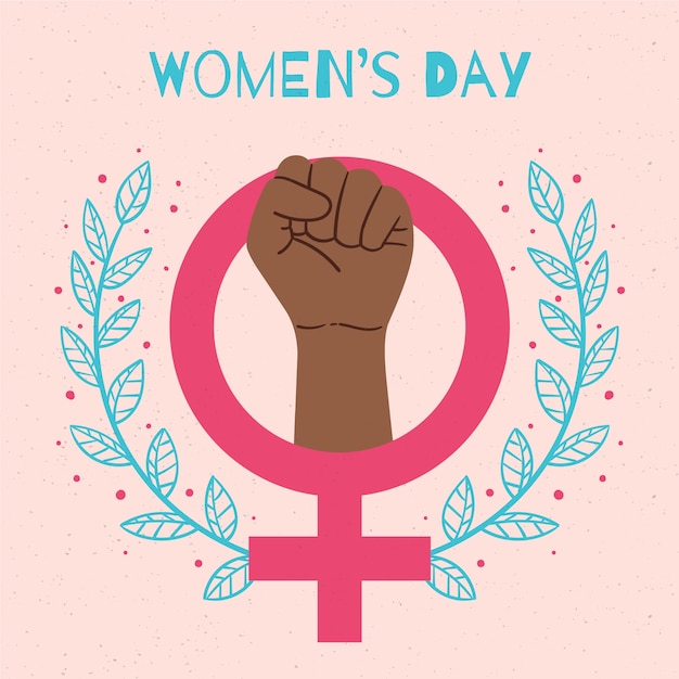 Free Vector | Draw empowering womens day