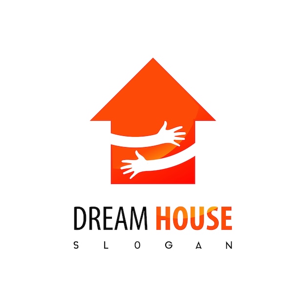 Download Free Dream House Real Estate Logo Premium Vector Use our free logo maker to create a logo and build your brand. Put your logo on business cards, promotional products, or your website for brand visibility.