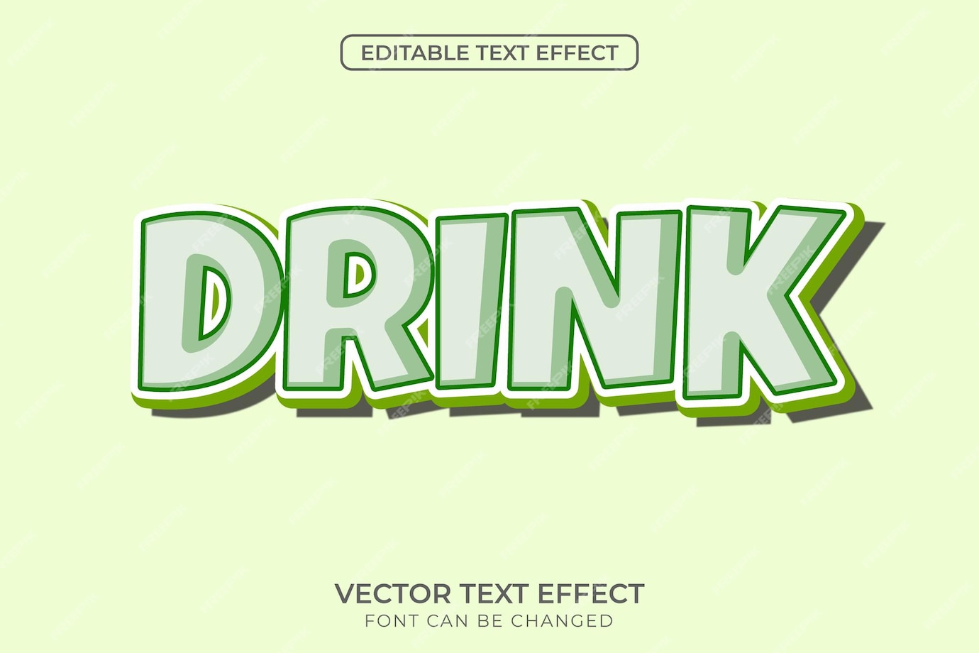 premium-vector-drink-text-effect