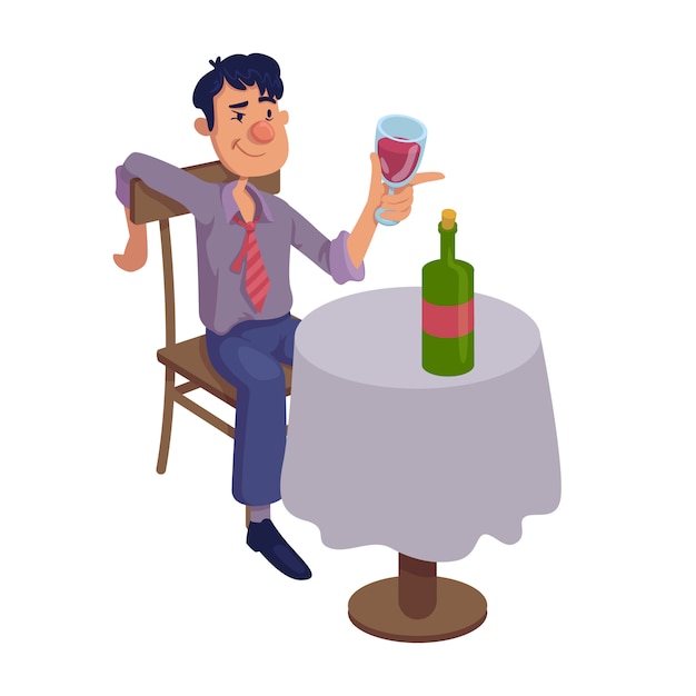 Cartoon Drinking Wine - Select from premium cartoon woman drinking of ...