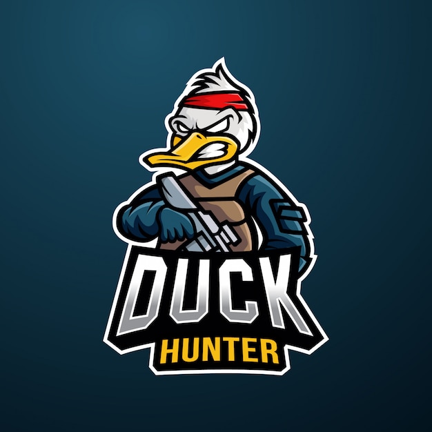 Download Free Duck Mascot Esport Logo Premium Vector Use our free logo maker to create a logo and build your brand. Put your logo on business cards, promotional products, or your website for brand visibility.