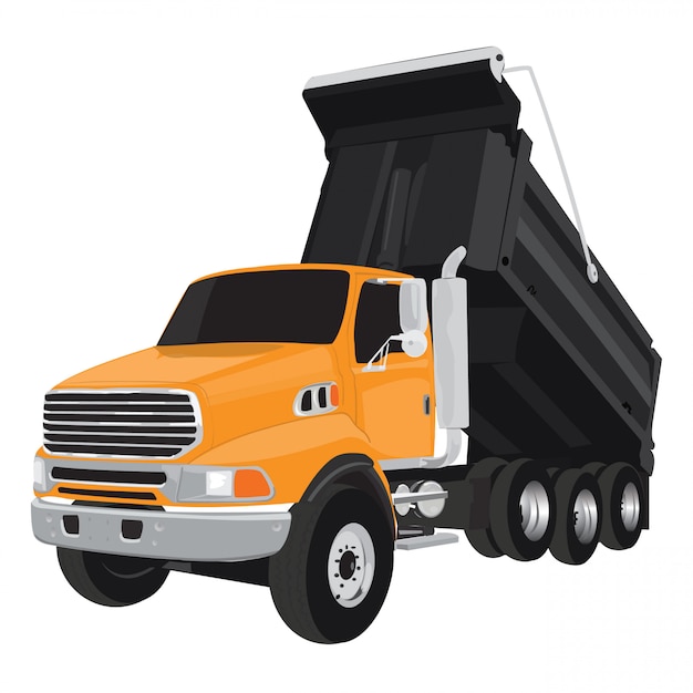 Free Free 253 Vector Dump Truck Svg Free SVG PNG EPS DXF File