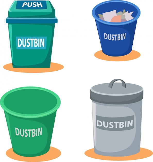 how to use dustbin