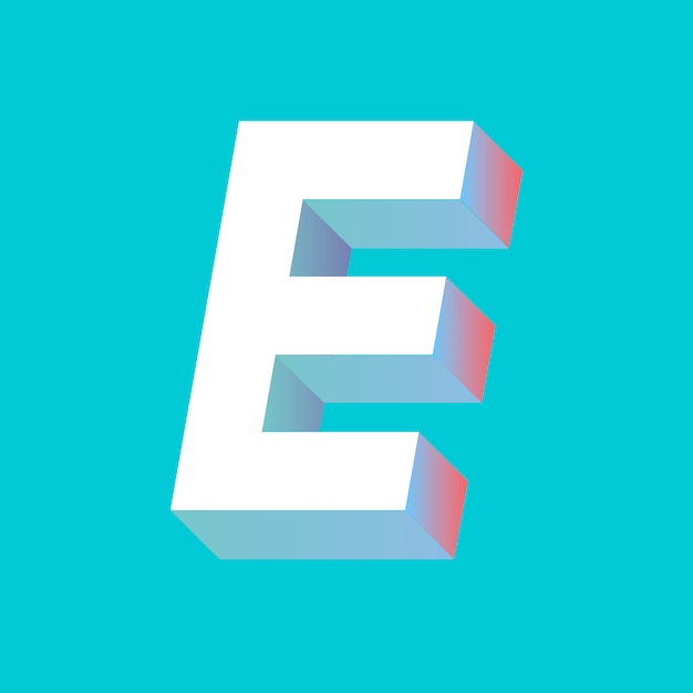 Free Vector | E letter