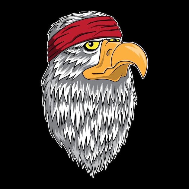 Download Premium Vector | Eagle chief head logo