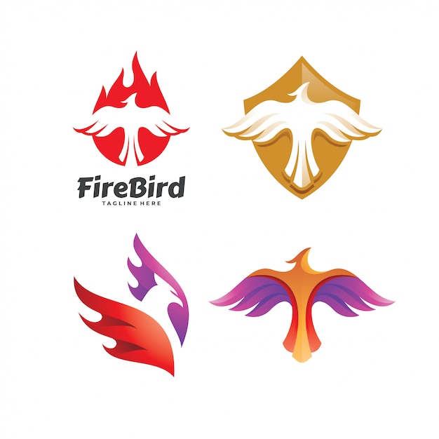 Download Free Eagle Falcon Bird Phoenix Logo Set Premium Vector Use our free logo maker to create a logo and build your brand. Put your logo on business cards, promotional products, or your website for brand visibility.