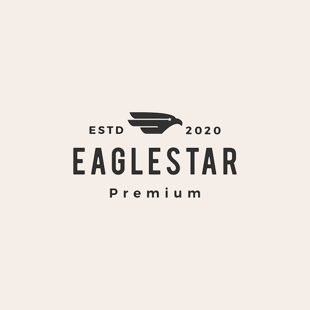 Download Free Eagle Falcon Bird Star Hipster Vintage Logo Icon Illustration Use our free logo maker to create a logo and build your brand. Put your logo on business cards, promotional products, or your website for brand visibility.