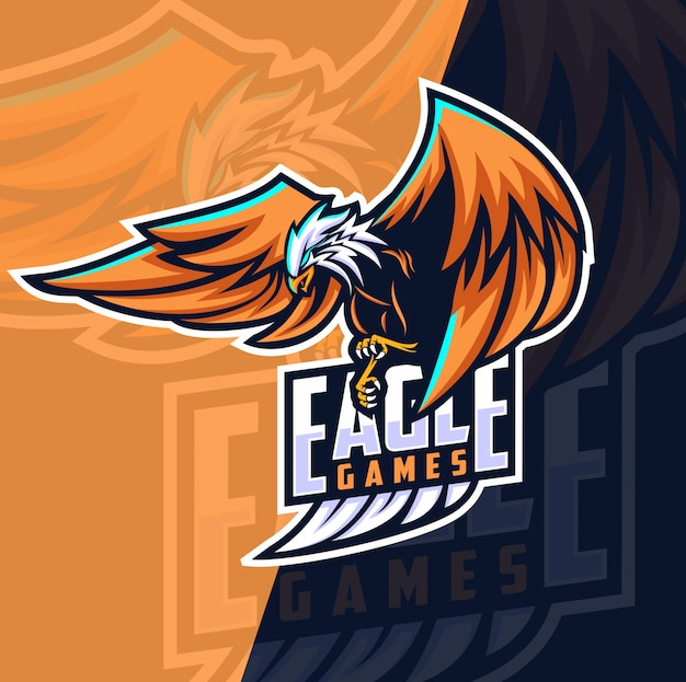 Download Free Eagle Games Mascot Esport Logo Design Premium Vector Use our free logo maker to create a logo and build your brand. Put your logo on business cards, promotional products, or your website for brand visibility.