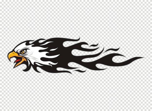 Download Free Eagle Head Logo With Flame Premium Vector Use our free logo maker to create a logo and build your brand. Put your logo on business cards, promotional products, or your website for brand visibility.