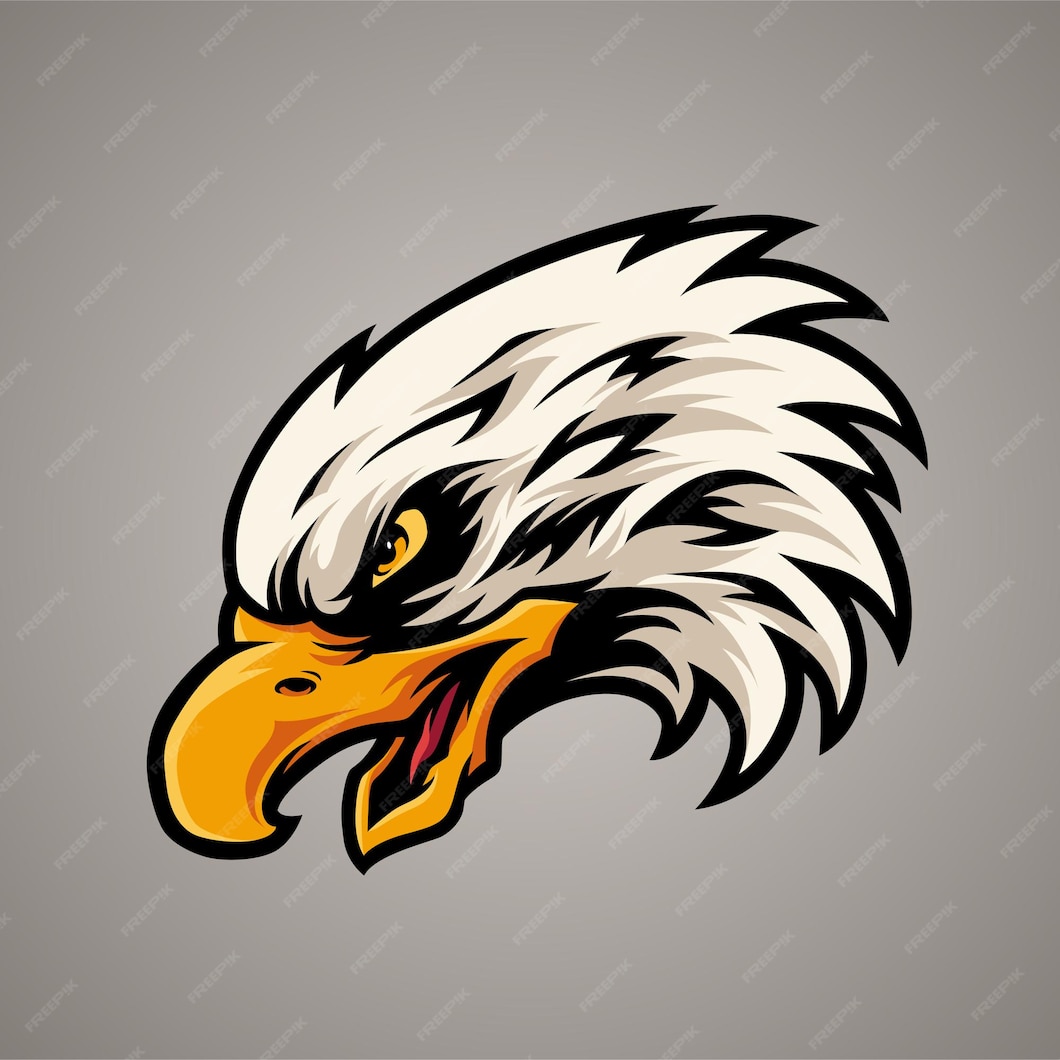 Premium Vector | Eagle head logo