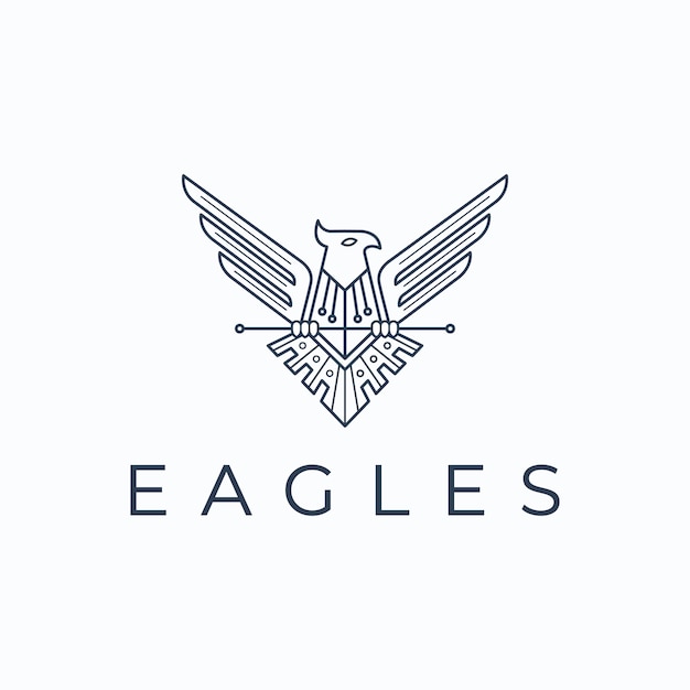 Download Free Eagle Logo Design Vector Template Premium Vector Use our free logo maker to create a logo and build your brand. Put your logo on business cards, promotional products, or your website for brand visibility.