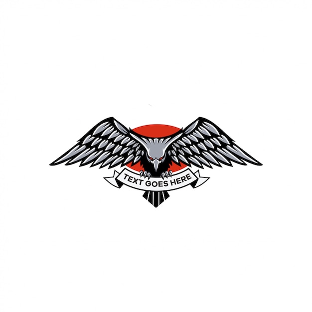 Premium Vector | Eagle logo illustration