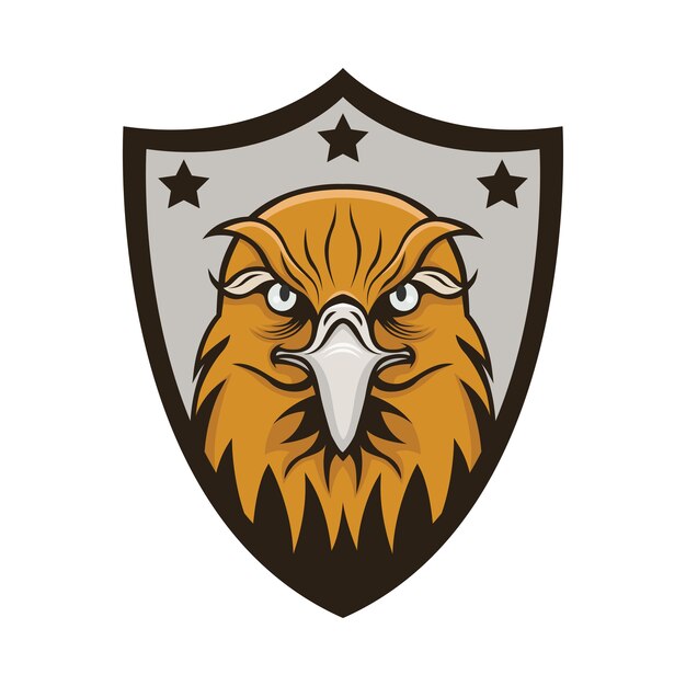 Premium Vector Eagle Logo Mascot Design