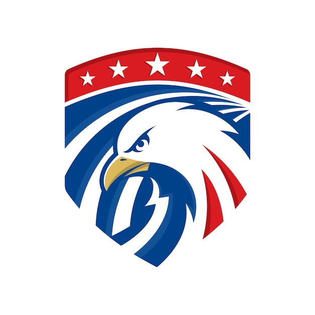 Premium Vector | Eagle logo template