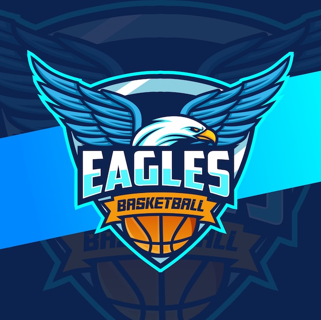 Download Free Eagle Mascot Basketball Sport Logo Design Premium Vector Use our free logo maker to create a logo and build your brand. Put your logo on business cards, promotional products, or your website for brand visibility.