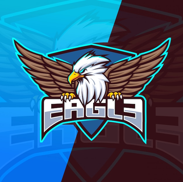 Download Free Eagle Mascot Esport Logo Template Premium Vector Use our free logo maker to create a logo and build your brand. Put your logo on business cards, promotional products, or your website for brand visibility.