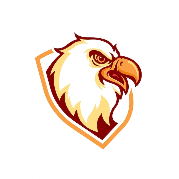 Premium Vector Eagle Mascot Logo