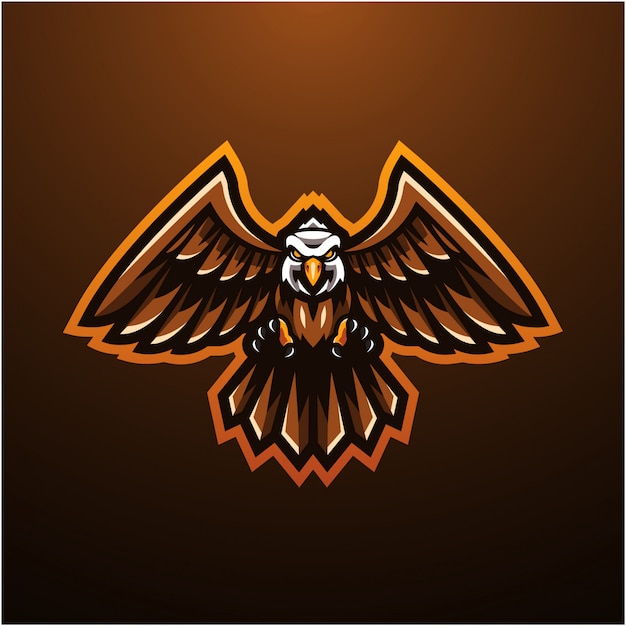 Download Free Eagle Mascot Logo Premium Vector Use our free logo maker to create a logo and build your brand. Put your logo on business cards, promotional products, or your website for brand visibility.