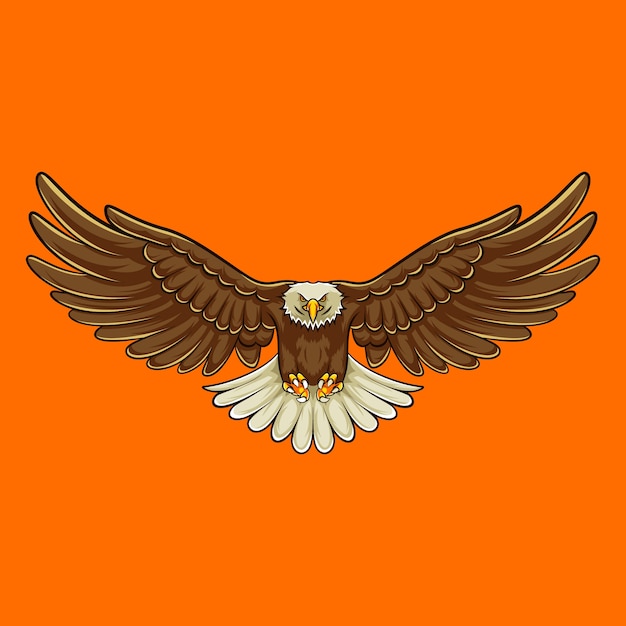 Premium Vector | Eagle mascot
