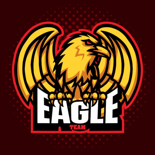 Premium Vector | Eagle mascots