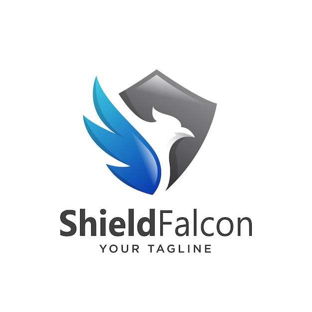 Download Free Eagle Shield Logo Simple Clean Modern Premium Vector Use our free logo maker to create a logo and build your brand. Put your logo on business cards, promotional products, or your website for brand visibility.