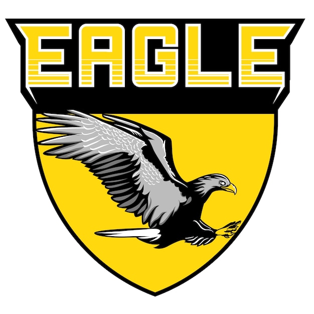 Download Free Eagle Shield Mascot Logo Premium Vector Use our free logo maker to create a logo and build your brand. Put your logo on business cards, promotional products, or your website for brand visibility.