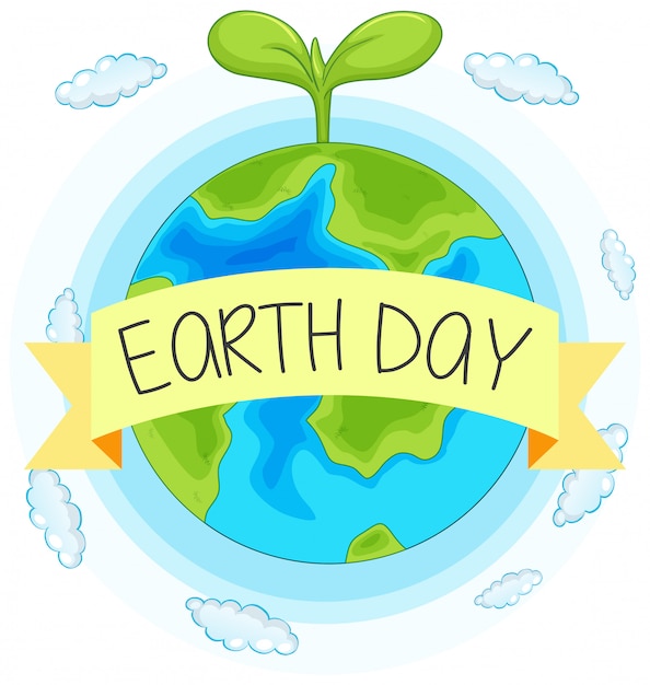 Free Vector | Earth day concept hand drawn illustration