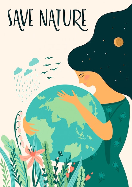 Premium Vector | Earth day. vector design.