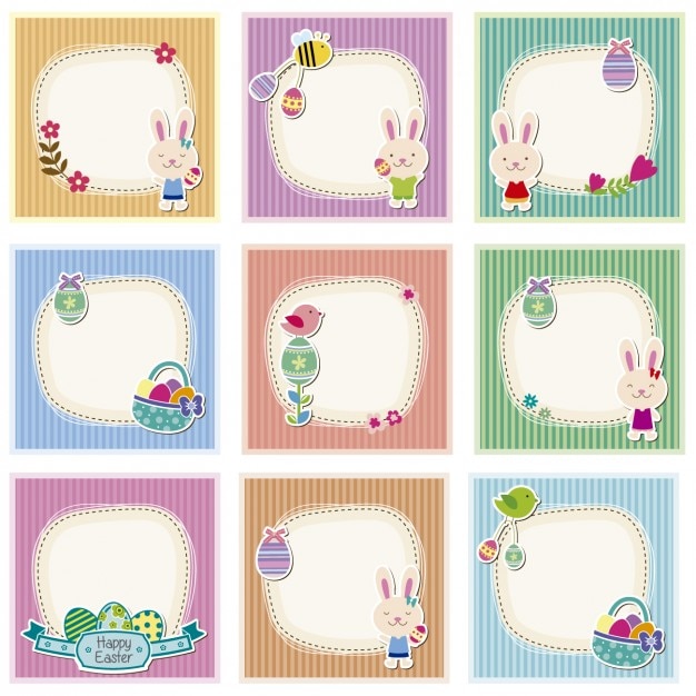 Easter cute cards