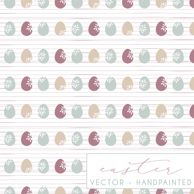 Free Vector | Easter pattern design