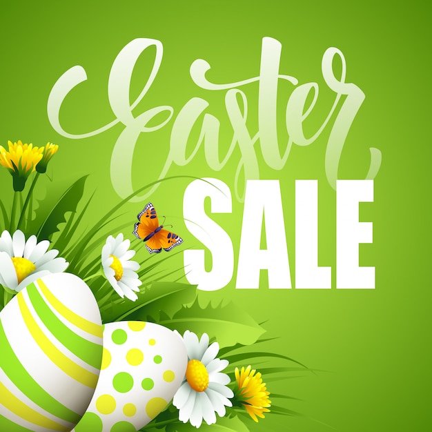 Premium Vector Easter sale