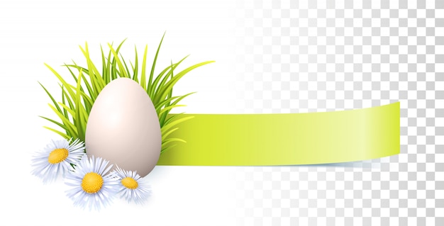 Easter vector banner | Premium Vector