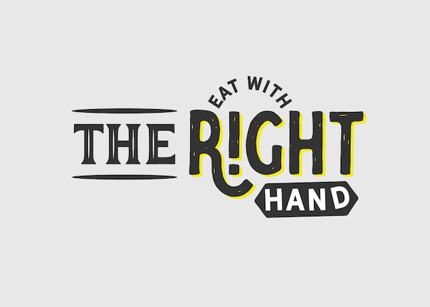 Why Should We Eat With Right Hand