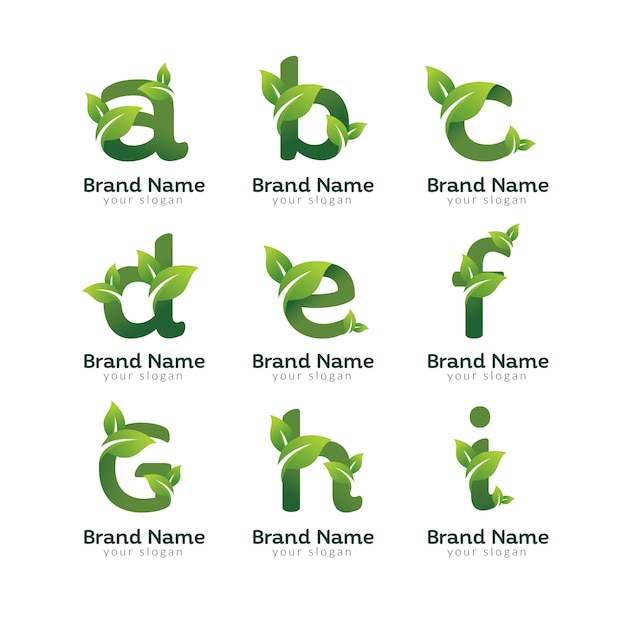 Download Free Eco Green Letter Pack Logo Design Template Premium Vector Use our free logo maker to create a logo and build your brand. Put your logo on business cards, promotional products, or your website for brand visibility.