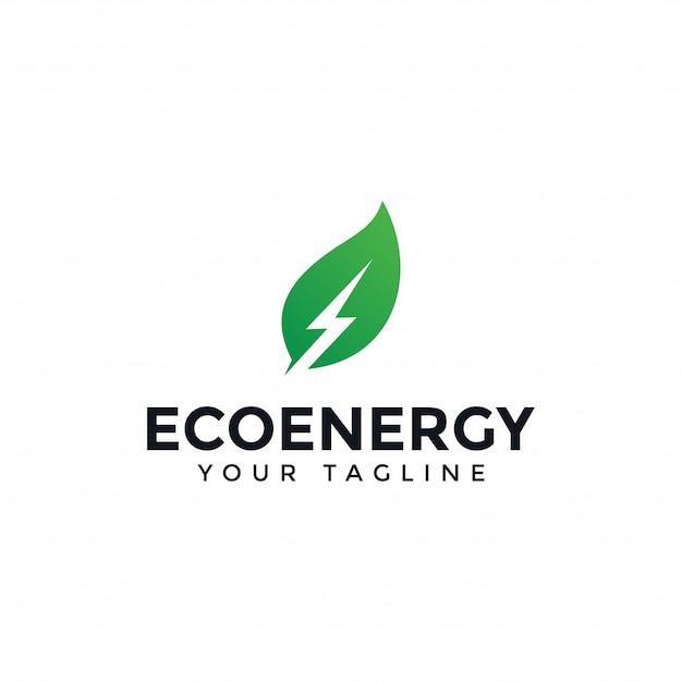 Download Free Eco Leaf And Power Renewable Energy Lightning Bolt Logo Design Use our free logo maker to create a logo and build your brand. Put your logo on business cards, promotional products, or your website for brand visibility.