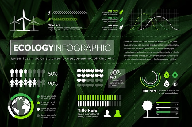 Download Free Ecology Infographic With Photo Free Vector Use our free logo maker to create a logo and build your brand. Put your logo on business cards, promotional products, or your website for brand visibility.