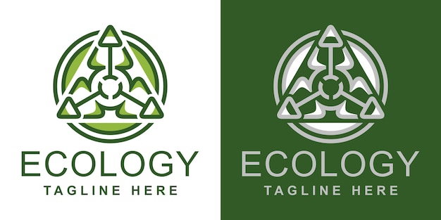Download Free Ecology Logo Template Premium Vector Use our free logo maker to create a logo and build your brand. Put your logo on business cards, promotional products, or your website for brand visibility.