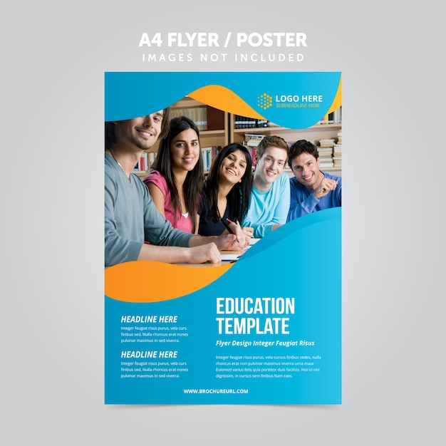Premium Vector Education Business Mulripurpose Flyer Leaflet Template