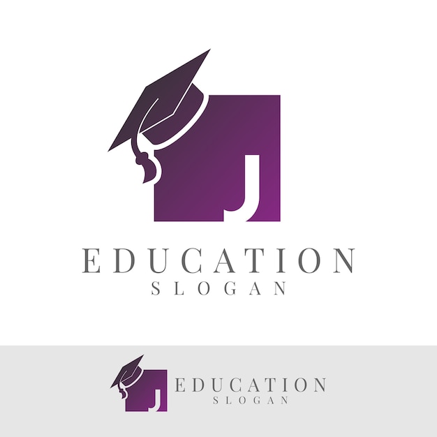 Download Free Education Initial Letter J Logo Design Premium Vector Use our free logo maker to create a logo and build your brand. Put your logo on business cards, promotional products, or your website for brand visibility.