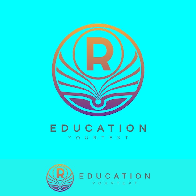 Download Free Education Initial Letter R Logo Design Premium Vector Use our free logo maker to create a logo and build your brand. Put your logo on business cards, promotional products, or your website for brand visibility.
